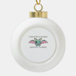 Whimsigoth Ink – Mystical Forests, Moons &amp; Magic F Ceramic Ball Christmas Ornament