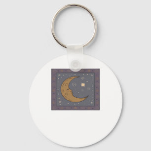 Whimsigoth Moon Classic Keychain