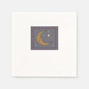 Whimsigoth Moon Classic Napkins