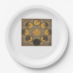 Whimsigoth Moon Classic Paper Plates