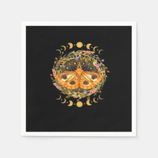 Whimsigoth Moth Classic Napkins