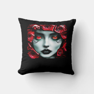 Whimsigoth – Mystical Forests & Moon Magic Throw Pillow
