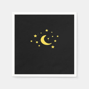 Whimsigoth Night Sky Sun Moon Witchy Napkins