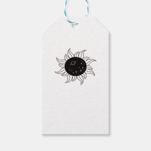 Whimsigoth Sun Space Mountains And Sunset Gift Tags