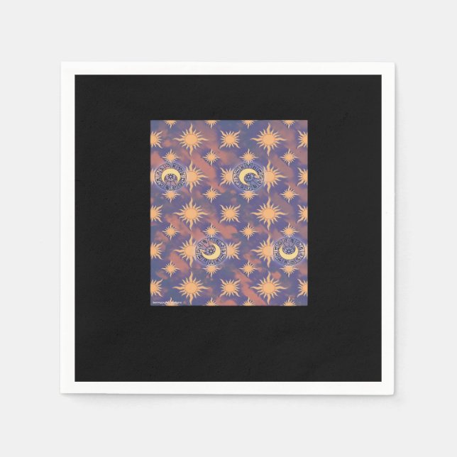 Whimsigoth Wallpaper Classic Napkins (Front)