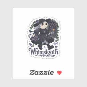 Whimsigoth With City Classic – Urban Magic Meets F Sticker