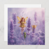 Whimsy Among the Purple Blooms (Front/Back)