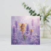 Whimsy Among the Purple Blooms (Standing Front)