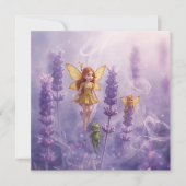 Whimsy Among the Purple Blooms (Front)