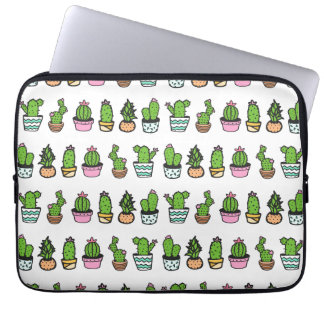 Whimsy Cactus Pots Laptop Sleeve
