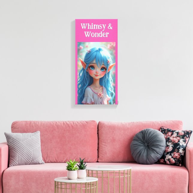 Whimsy Canvas Print (Insitu(LivingRoom))