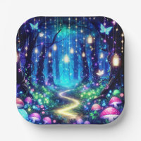 Whimsy Elegant Enchanted Forest Baby Shower