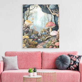 Whimsy-Enchanted-Forest Canvas Print