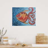 Whimsy Fish II Poster | Zazzle