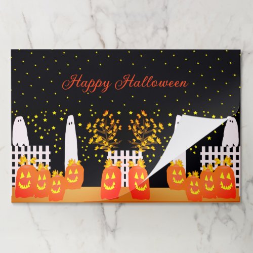 Whimsy Halloween Paper Placemats