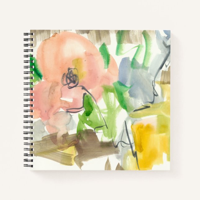 Whimsy in The Garden II Notebook (Front)