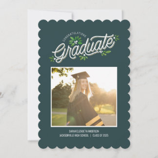 Whimsy Praise Graduation Announcement