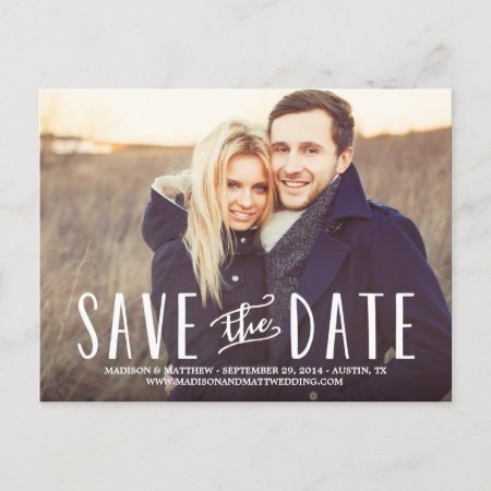 Whimsy | Save The Date Postcard