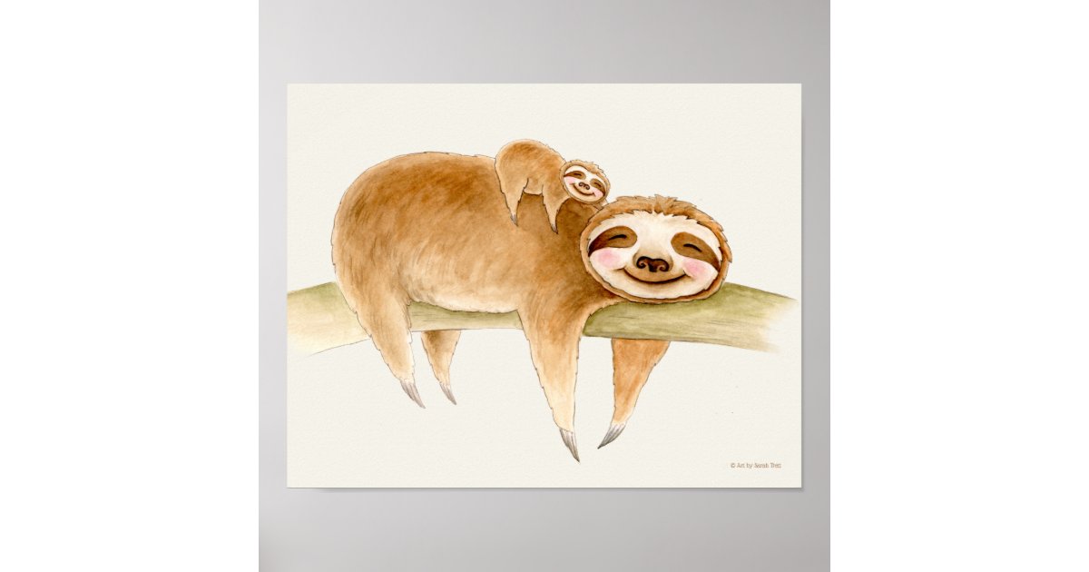 The Lovable Sloth Paint Your Own Adorable Ceramic Keepsake 