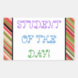 [ Thumbnail: Whimsy "Student of The Day!" Sticker ]