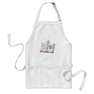 Whimsy Treasured Recipes Apron Boho Kitchen Gift