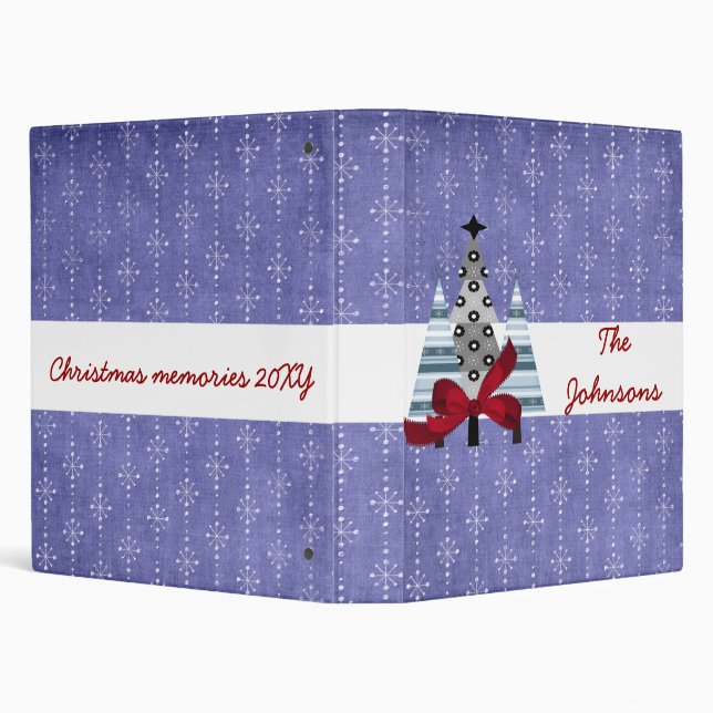 Whimsy trees Holiday Binder (Background)