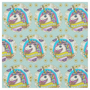 Whimsy Unicorn Fabric