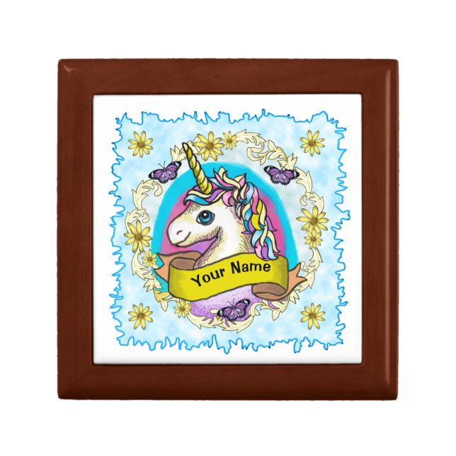 Whimsy Unicorn  Gift Box (Front)