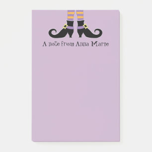 Whimsy Witch's Shoes Post-it Notes