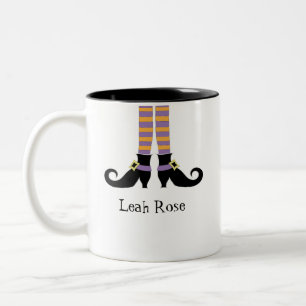 Whimsy Witch's Shoes   Two-Tone Coffee Mug