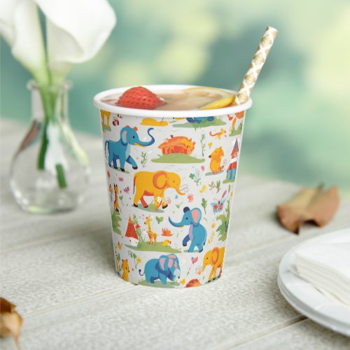 Whimsy Woods Cartoon Forest Animals Paper Cup Se