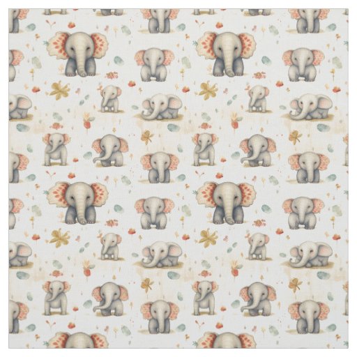 Whimsy's Big Day Out: Whimsy Elephant Fabric