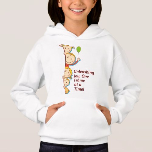 WhimsyWear Where Cartoon Dreams Come to Life Hoodie