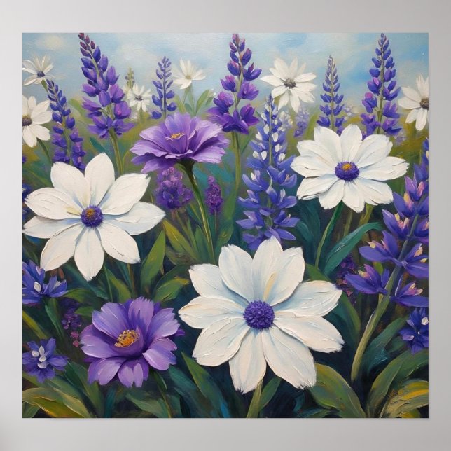 WhimsyWildFlowers Poster (Front)