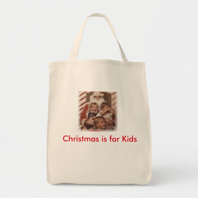 Whining Kids Love Christmas Tote Bag (Front)