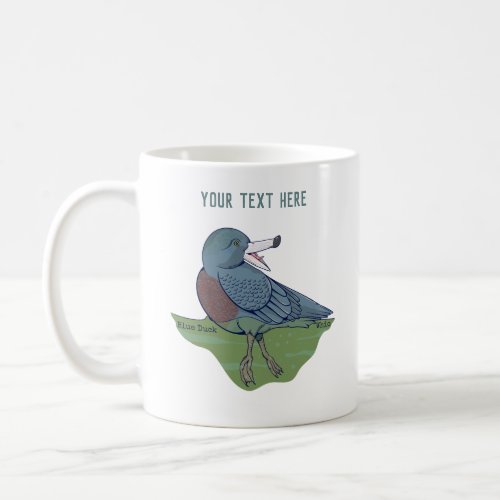 Whio Blue Duck NZ BIRD Coffee Mug