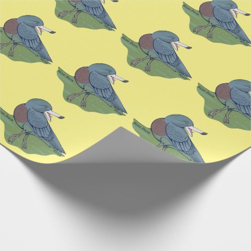 Whio Blue Duck NZ BIRD Wrapping Paper