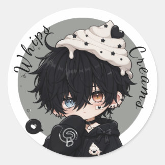 Whip Cream Memories Classic Round Sticker