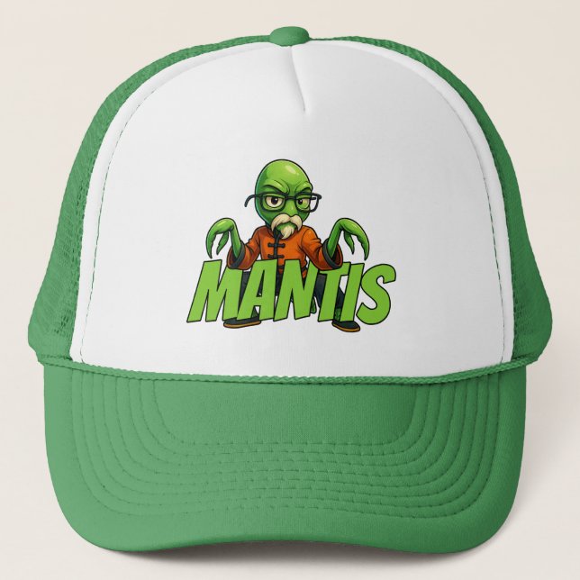Whip Hand of the Mantis Trucker Cap by Phil Elmore (Front)