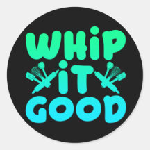 Whip It Good Graphic Sticker