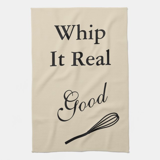 Whip It Real Good Towel (Vertical)