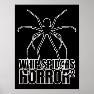 Whip Spiders Whip Scorpion Amblypygi – Entomology Poster