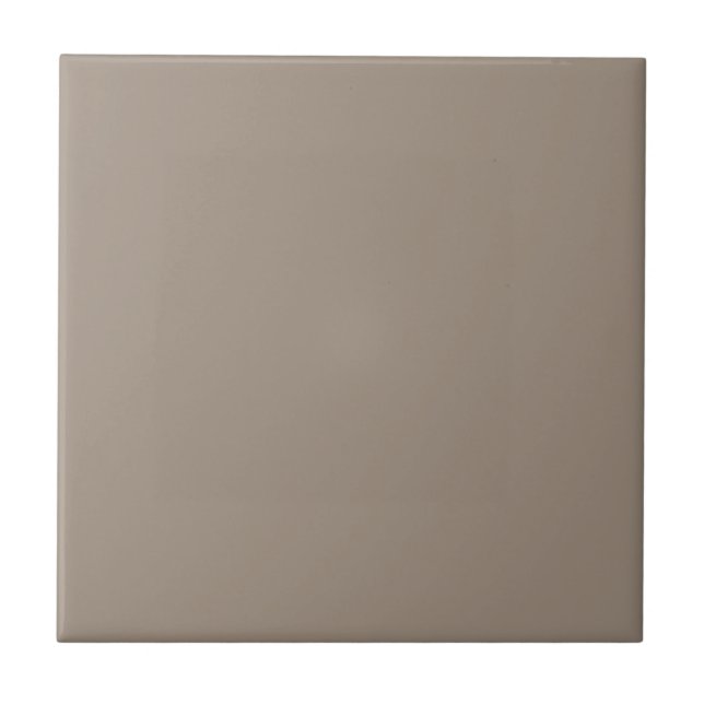 Whipped Cocoa Brown Square Kitchen and Bathroom Ce Ceramic Tile (Front)