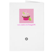 Whipped Cream Cupcake Cards (Back)