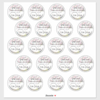 Whipped Honey Homemade Round Labels Vinyl Sticker