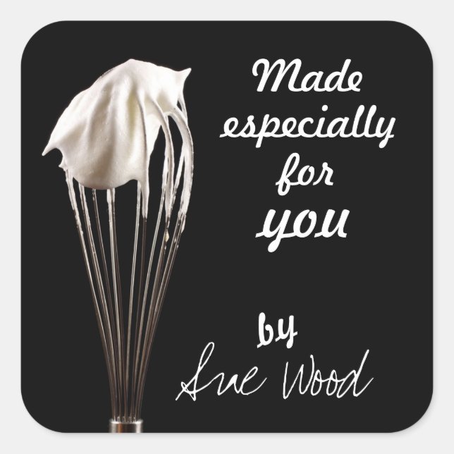 Whipped Up for YOU!  Customized Kitchen Labels (Front)