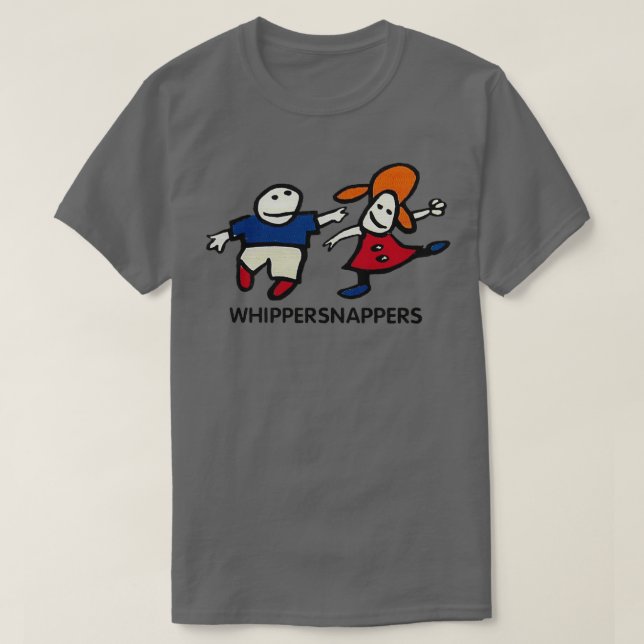Whippersnappers foundation skateboard design T-Shirt (Design Front)