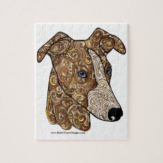 Whippet 8x10 Photo Puzzle with Gift Box