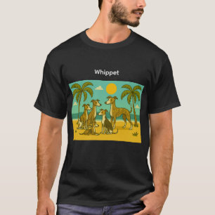 Whippet Beach T-Shirt