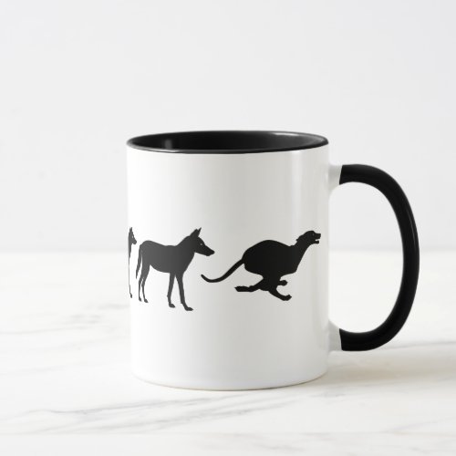 Whippet Evolution Mug